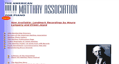 Desktop Screenshot of matthay.org